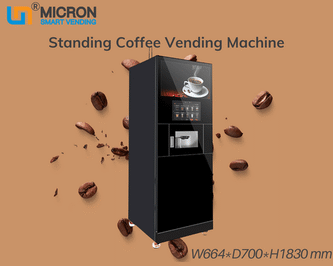 Standing Coffee Vending Machine